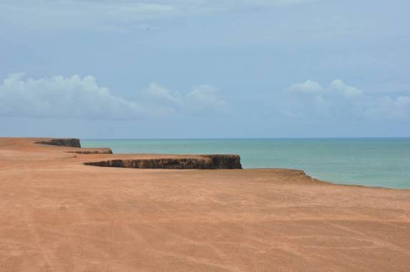 O magnífico Chapadão, no caminho entre a praia do Sagi e a Praia da Pipa - RN